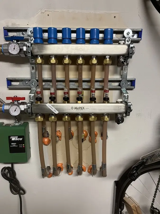 Plumber performing Sink Repair at a residential property in New Burlington